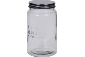 Pot de conservation verre 1000ml Ø10x18cm