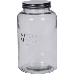 Voorraadpot glas 2000ml Ø12x22cm