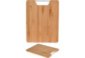 Planche à découper en bambou avec poignée