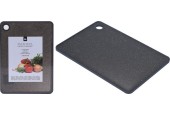 Snijplank kunststof 23x16cm zwart