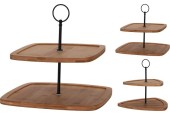 Etagere bambou 2 couches