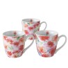 Boltze Home Jumbo Mug Karella avec fleurs 480ml