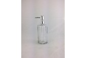 Distributeur de savon verre 400ml Ø7,5x19,5cm