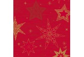 Duni Servetten Star Stories Red 33x33cm