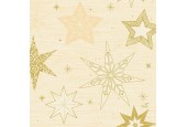 Duni Servetten Star Stories Cream 33x33cm