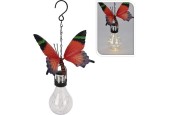 Pendentif solaire papillon 14x13x30cm