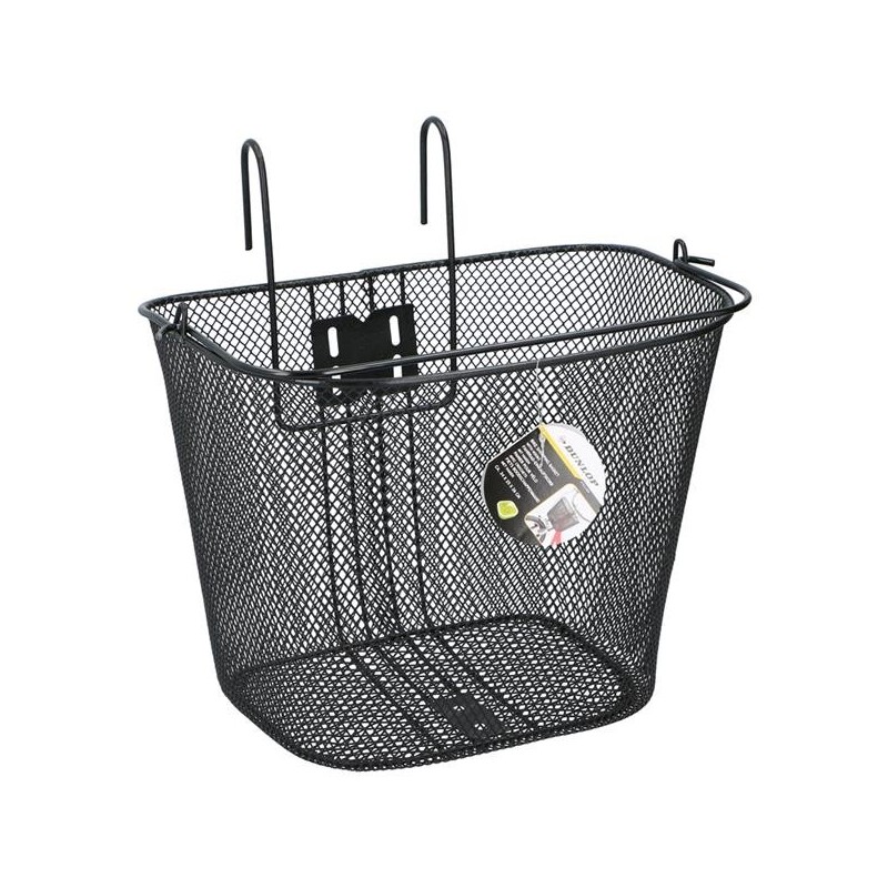 Dunlop panier à vélo métal 34x25x26cm