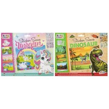 Grafix Autocollant Scène 3 scènes 27x21cm