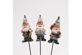 Gnome 10 cm sur un bâton d'une longueur de 9 cm