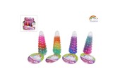 Unicorn Hoorn Met Slijm Mulitkleur 13,5cm