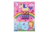 Kleurboek Super Colouring Book 96 Bladzijden