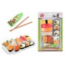 Toi Toys Coffret de jeu Marché alimentaire Sushi - baguettes + plateau + sauce