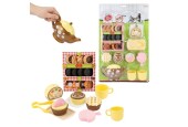 Toi Toys Ensemble de jeu du marché alimentaire High tea - théière+biscuit+cupcake