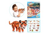 Toi Toys puzzle 3D construction mousse Tigre