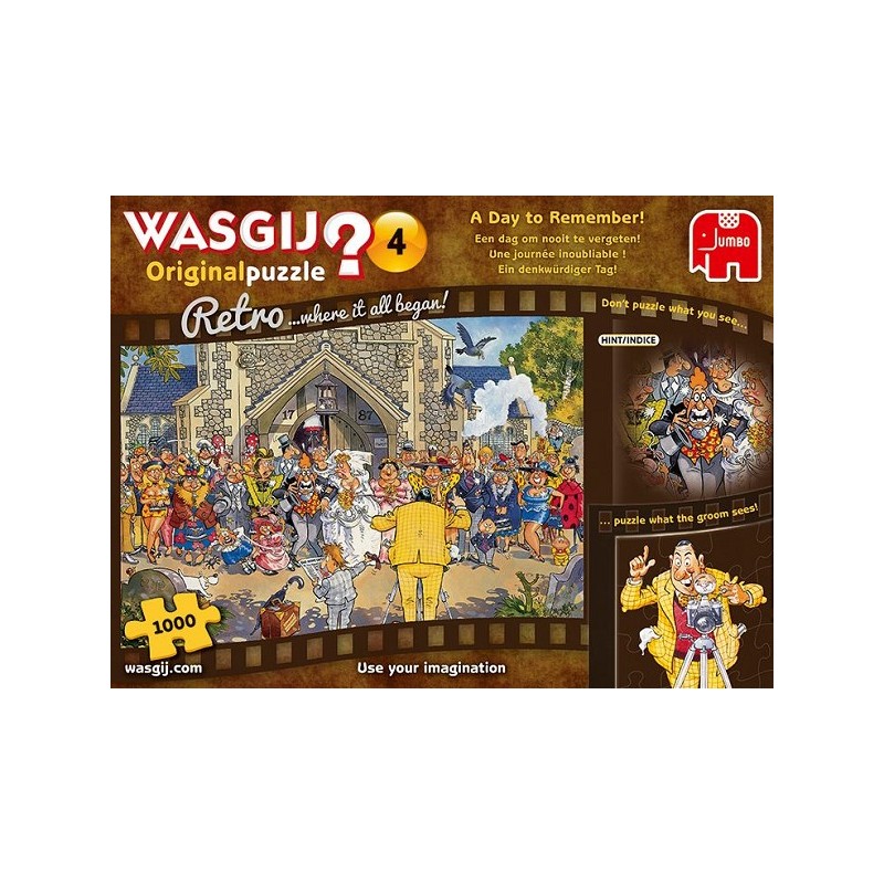 Jumbo Wasgij Retro Original 4 Een dag om nooit te Vergeten 1000pcs