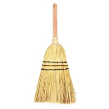 Esschert Design Balai à main en paille 21x48cm