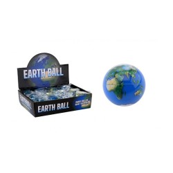 John Toy Globe Glitter Stuiterbal 65mm