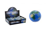 John Toy Globe Glitter Stuiterbal 65mm
