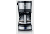 Severin Cafetière 4 tasses 750W acier inoxydable/noir