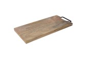Planche à découper en bois de manguier 17x41cm