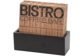 Set de dessous de verre Bistro 11,5x4,5x10cm
