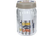 Pot de conservation en verre couvercle 1400ml