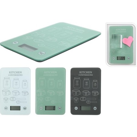 Balance de cuisine en verre 23x15cm