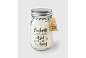 Paperdreams Black & White Scented Candles - Bedankt