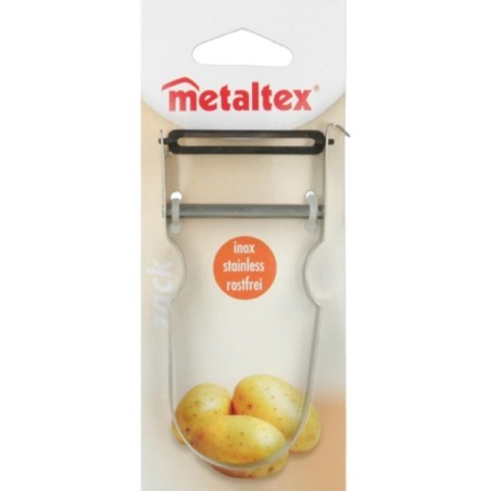 Eplucheur Metaltex Castor inox sur carte