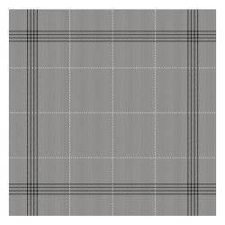 DDDDD Torchon morvan coton bio 60x65cm gris par 6 pièces