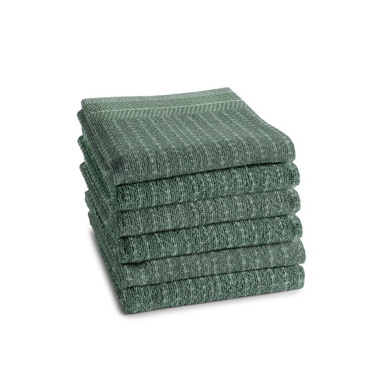 DDDDD Keukendoek monstera 50x55cm laurel per 6 stuks