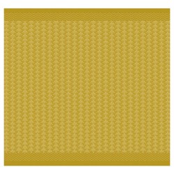 DDDDD Torchon pétales 60x65cm ocre par 6 pièces