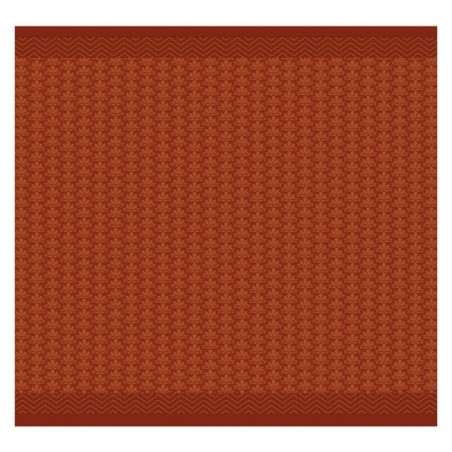 DDDDD Torchon pétales 60x65cm rouge automne par 6 pièces