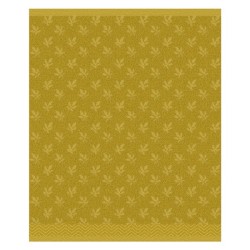 DDDDD Torchon de cuisine pétales 50x55cm ocre par 6 pièces