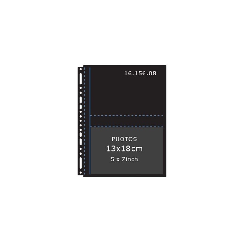 Henzo sacs pour appareil photo 13x18 noir 10 pcs