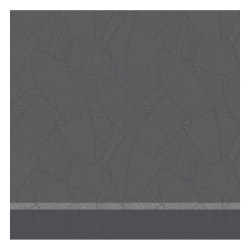 DDDDD Torchon barrière 60x65cm anthracite par 6 pièces