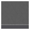 DDDDD Torchon barrière 60x65cm anthracite par 6 pièces