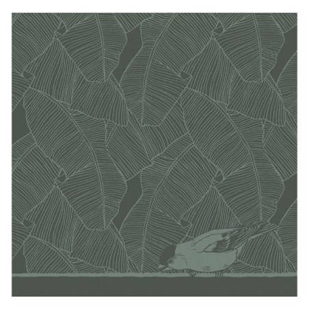 DDDDD Torchon birdy 60x65cm vert par 6 pièces