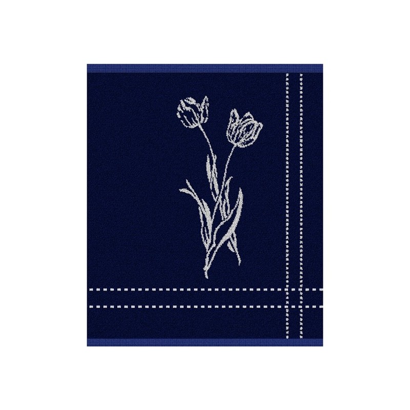 DDDDD Keukendoek lisse 50x55cm blue per 6 stuks