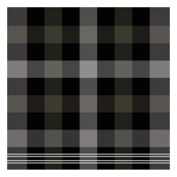 DDDDD Torchon plus brillant 60x65cm gris par 6 pièces
