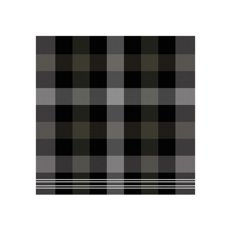 DDDDD Torchon plus brillant 60x65cm gris par 6 pièces