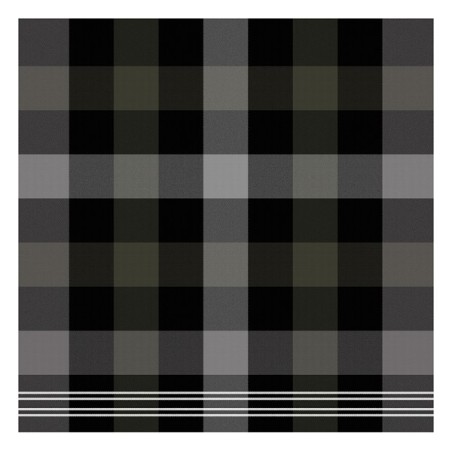 DDDDD Torchon plus brillant 60x65cm gris par 6 pièces