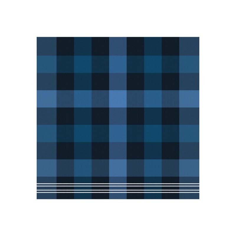 DDDDD Torchon plus brillant 60x65cm bleu par 6 pièces