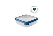 Curver Grand Chef Eco Récipient Alimentaire 1,6 L Carré Transparent/Bleu Foncé