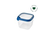 Curver Grand Chef Eco Vershoudbakje 1,8L Vierkant Transparant/Donkerblauw