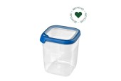 Curver Grand Chef Eco Récipient Alimentaire 2,6 L Carré Transparent/Bleu Foncé