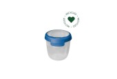 Curver Grand Chef Eco Récipient Alimentaire 0,4L Rond Transparent/Bleu Foncé