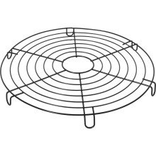 Dessous de plat métal Ø28x2,5cm noir