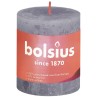 Bolsius Rustiek  stompkaars Shine collection 80/68 Frosted Lavender-Bevroren Lavendel