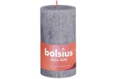 Bolsius Bougie bloc rustique collection Shine 130/68 Lavande givrée-Lavande glacée